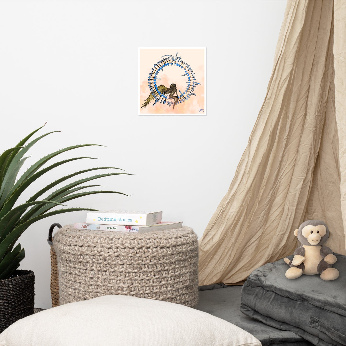 Soraya Calligram Poster