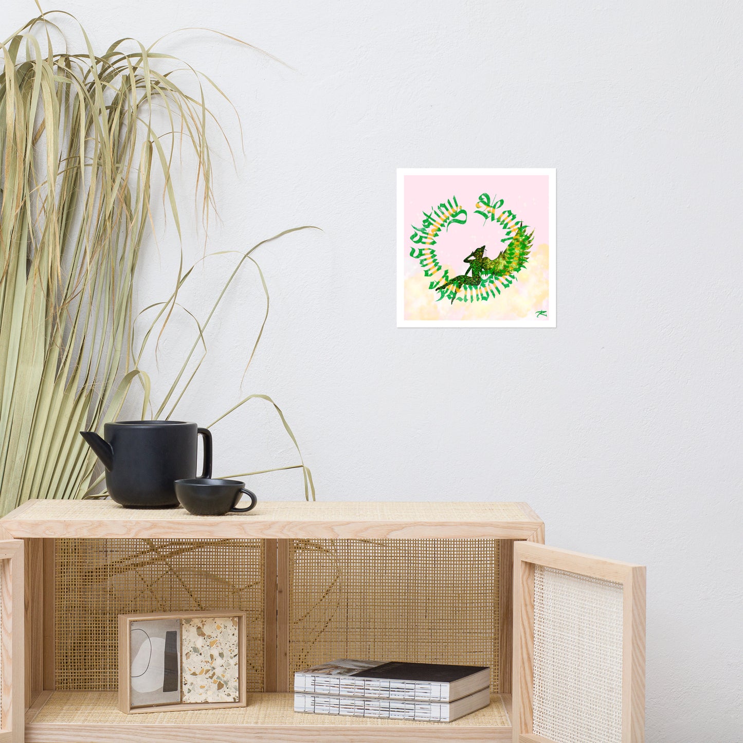 Akari Calligram Poster