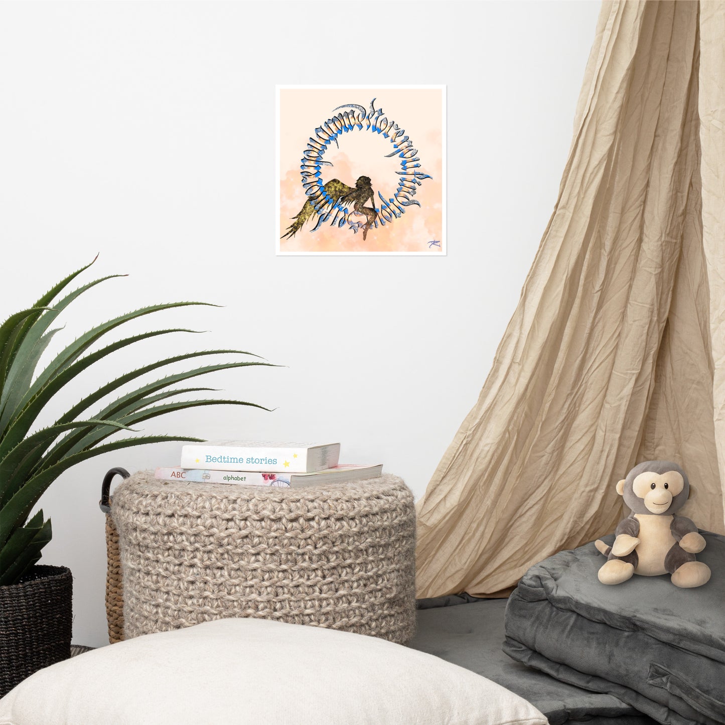 Soraya Calligram Poster