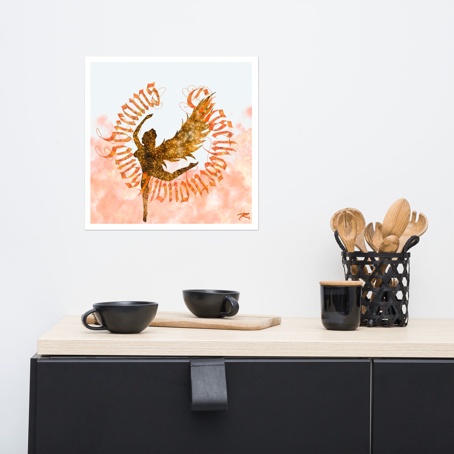 Ximena Calligram Poster