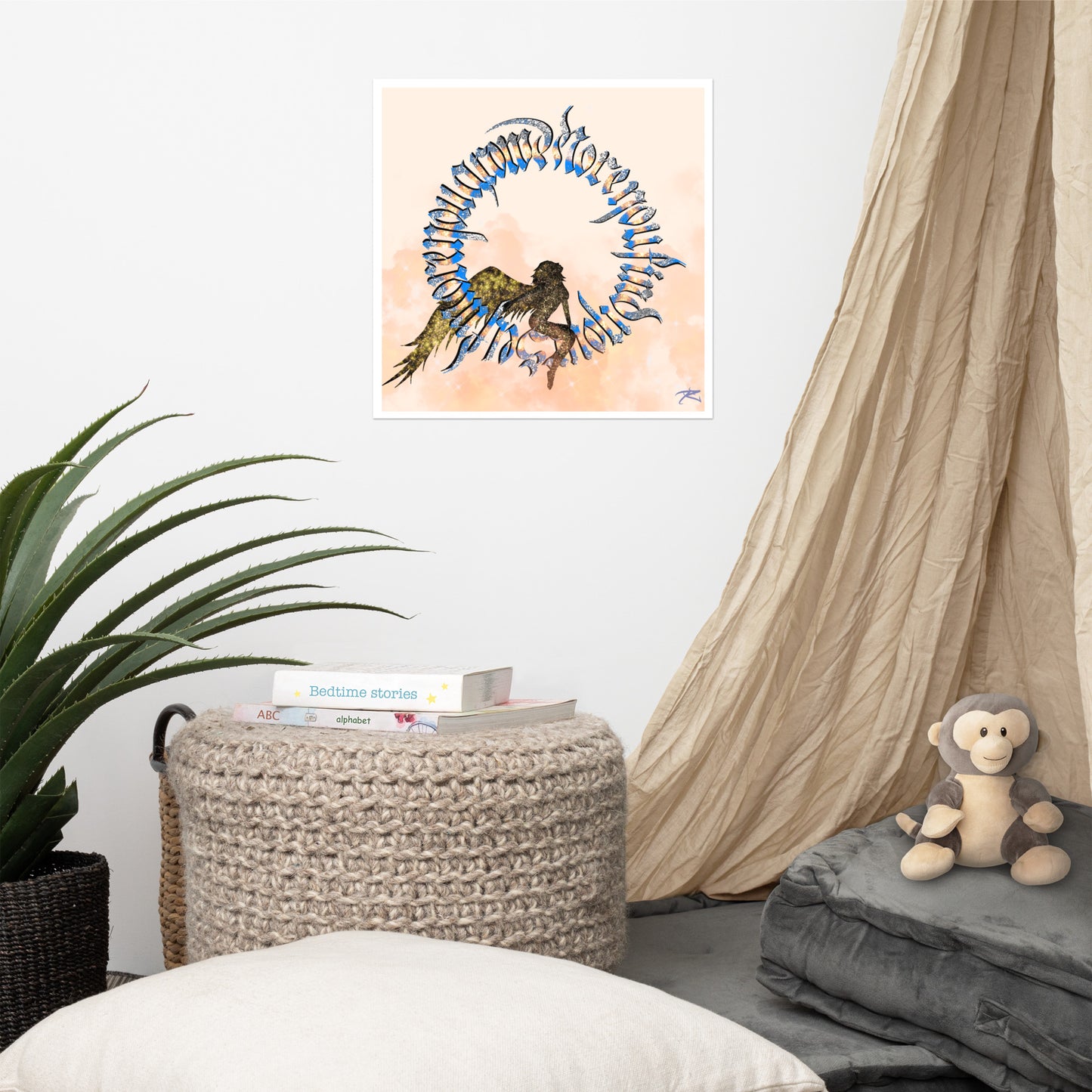 Soraya Calligram Poster