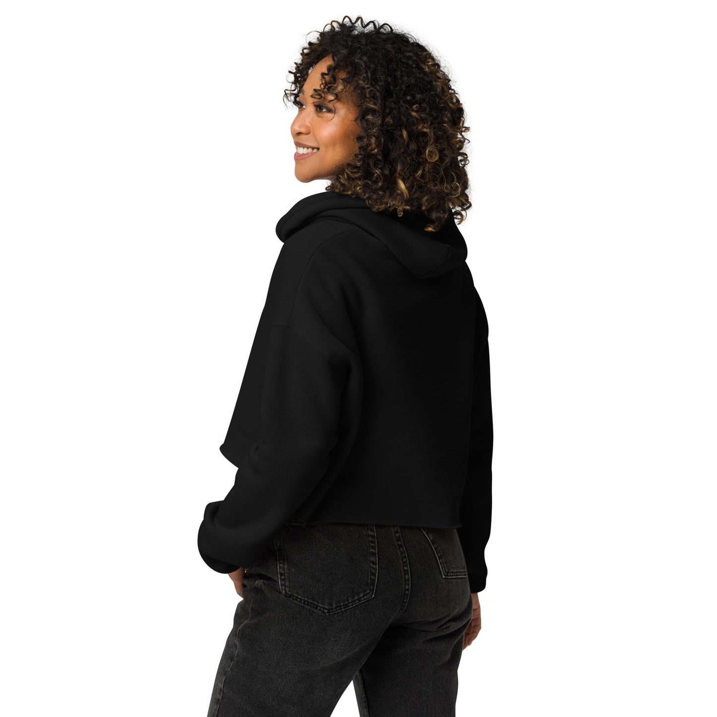 Storm Matrix Blaze Crop Top Hoodie