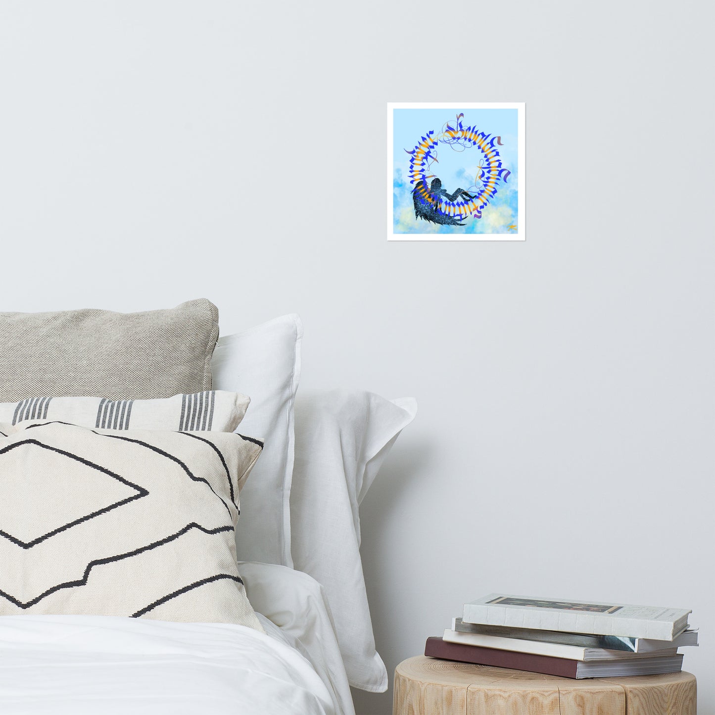 Zaltana Calligram Poster