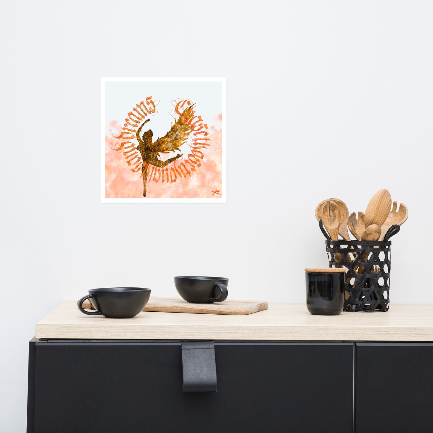 Ximena Calligram Poster