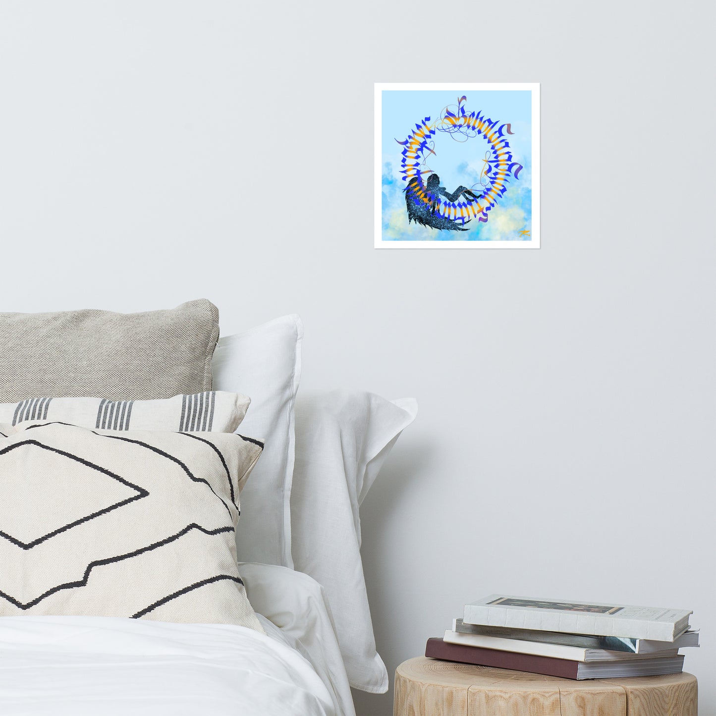 Zaltana Calligram Poster