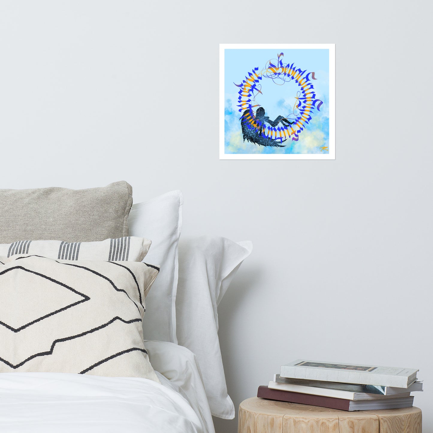 Zaltana Calligram Poster