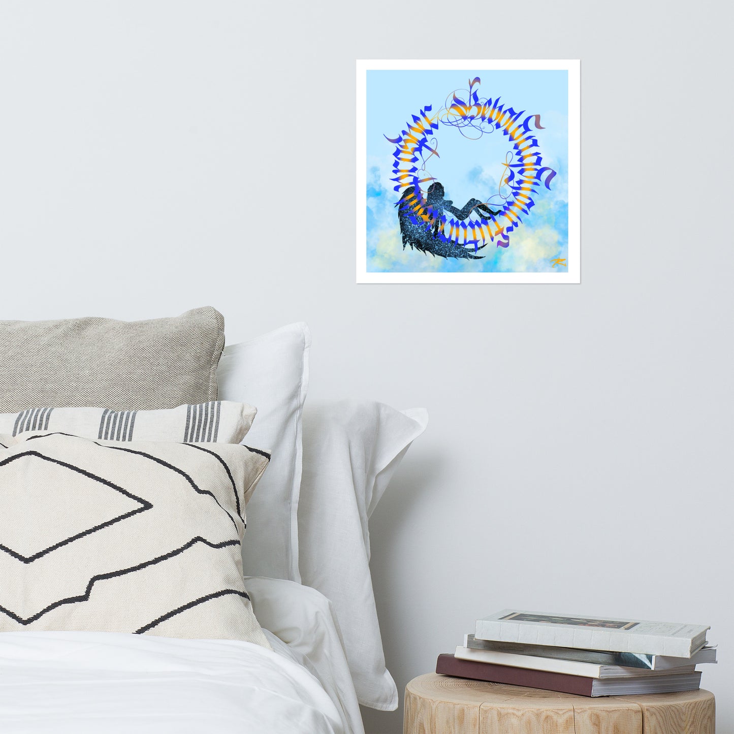 Zaltana Calligram Poster