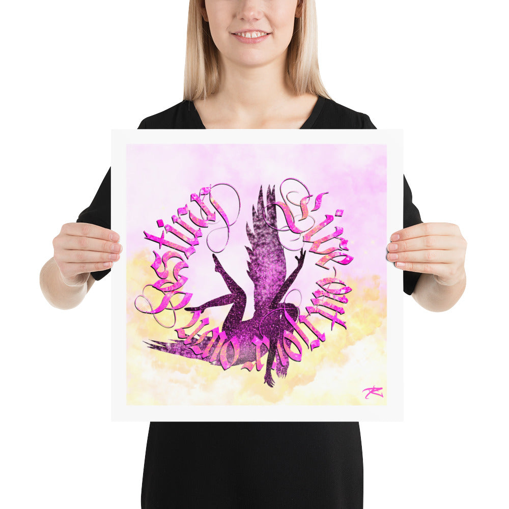 Destiny Calligram Poster