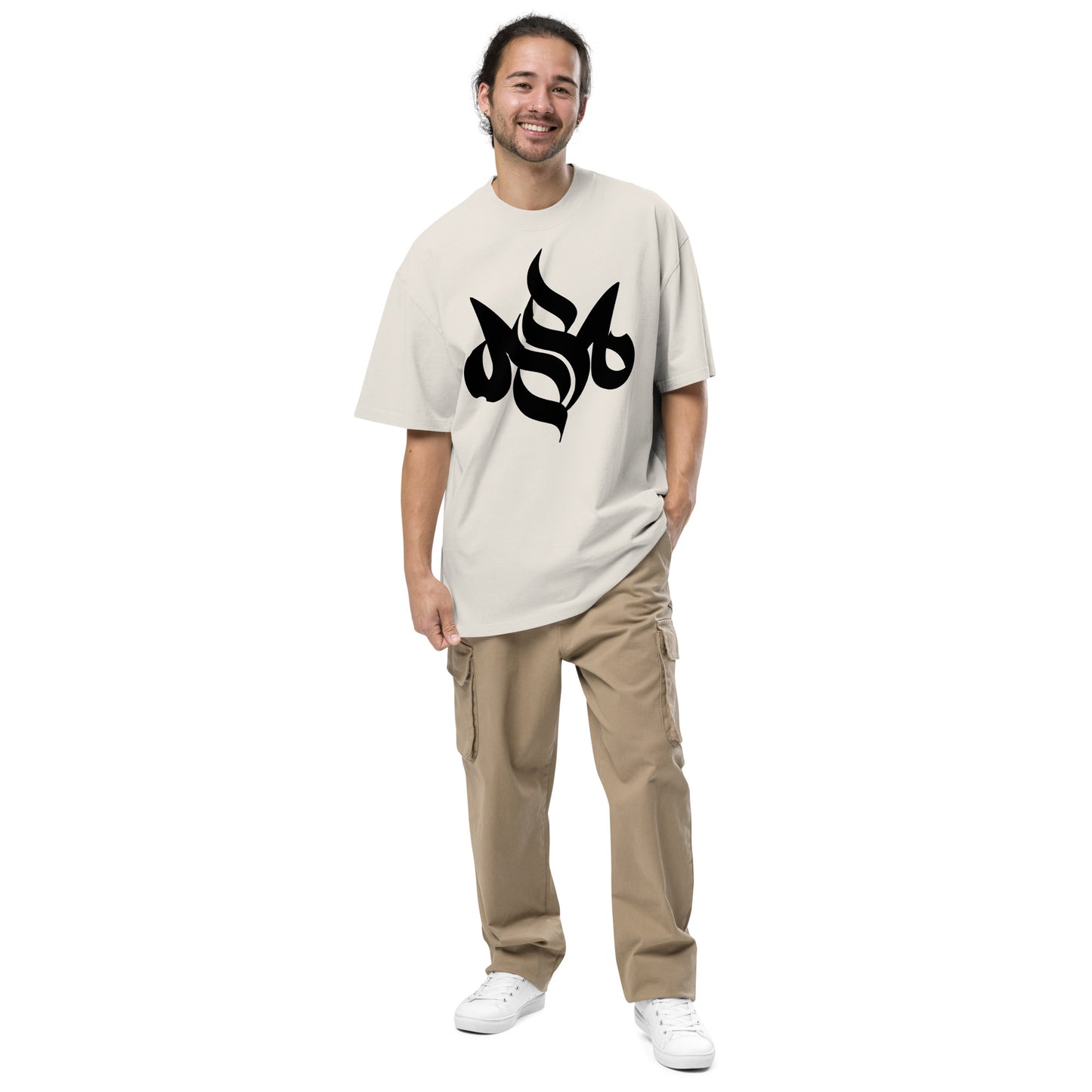 Storm Matrix Oversized faded t-shirt