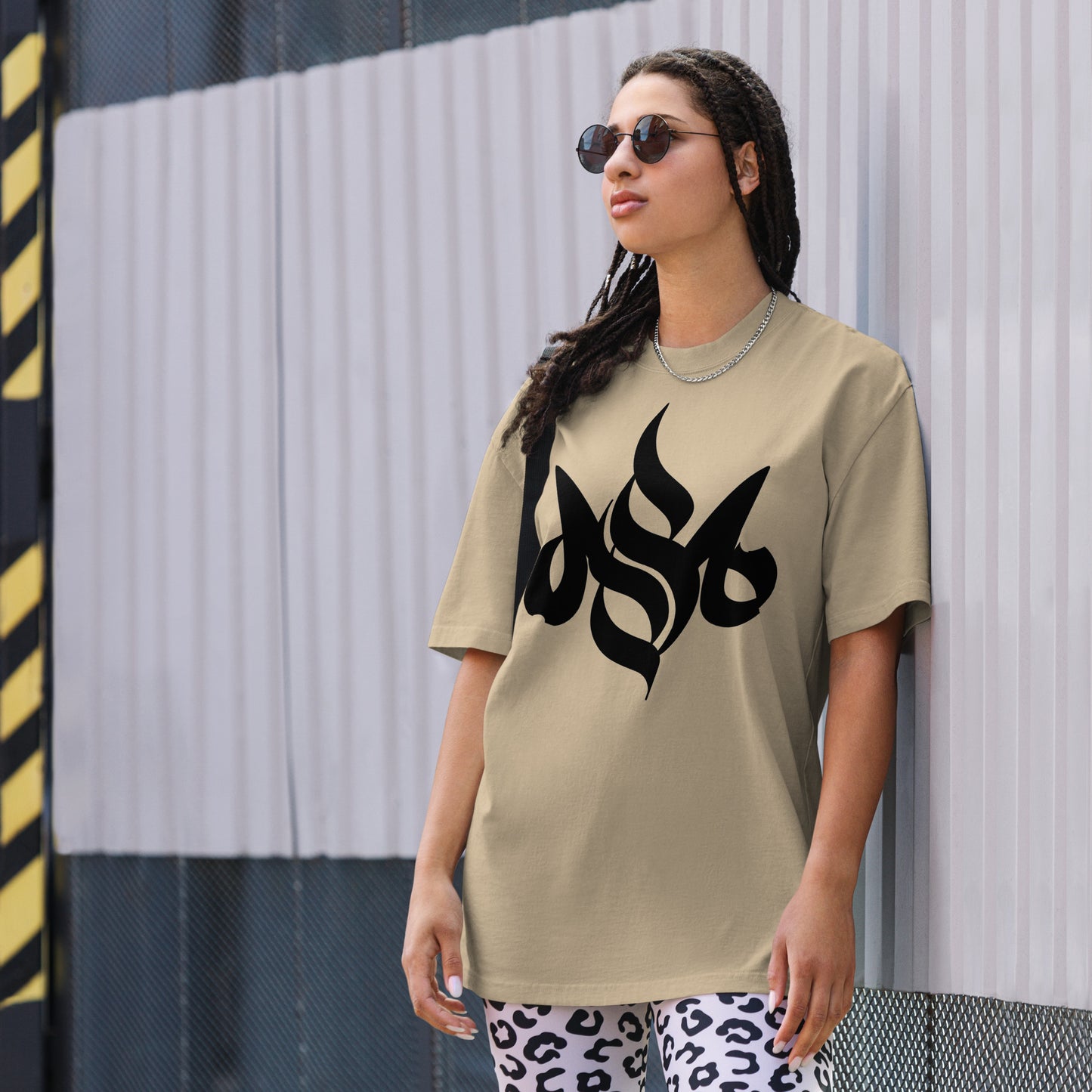 Storm Matrix Oversized faded t-shirt