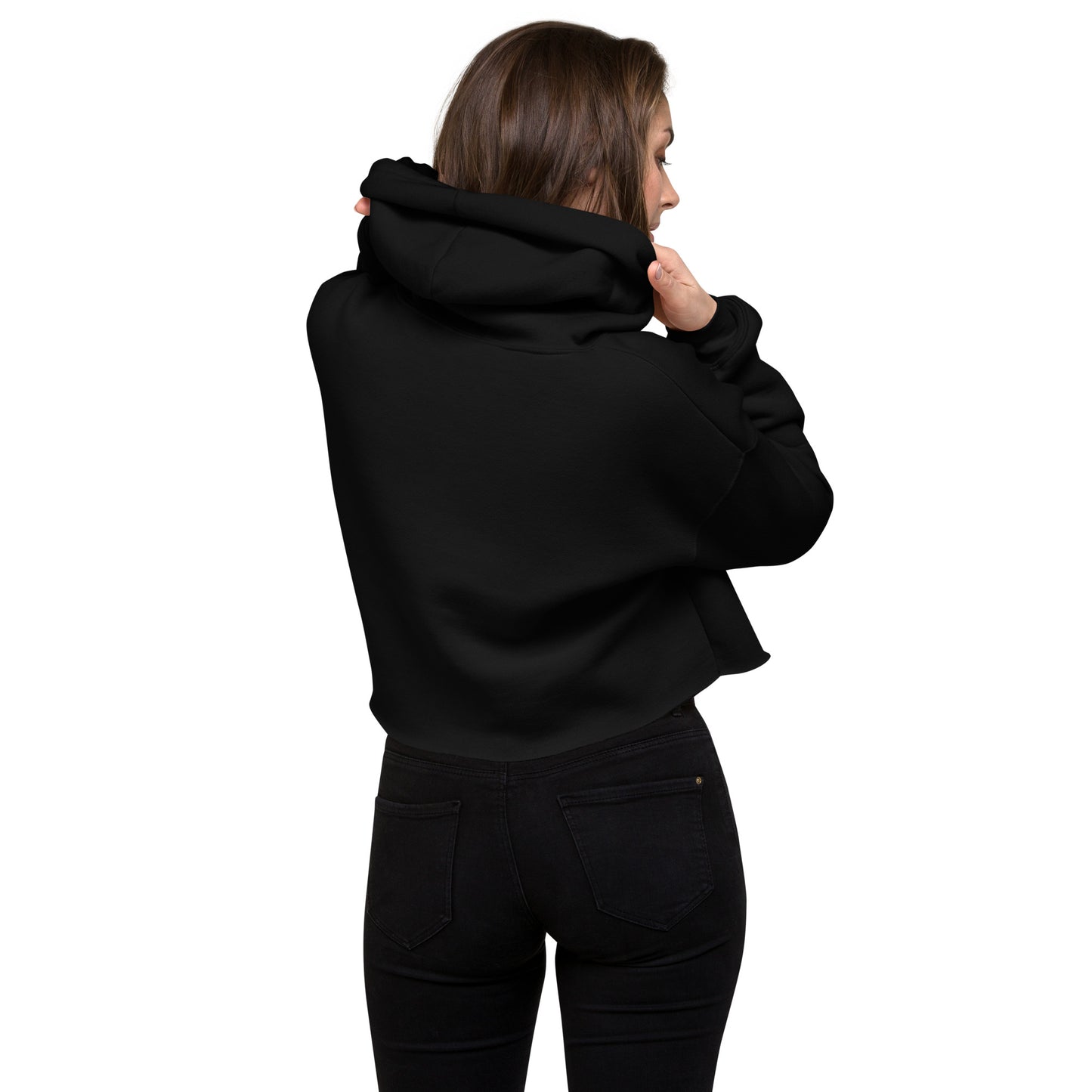 Storm Matrix Blaze Crop Top Hoodie