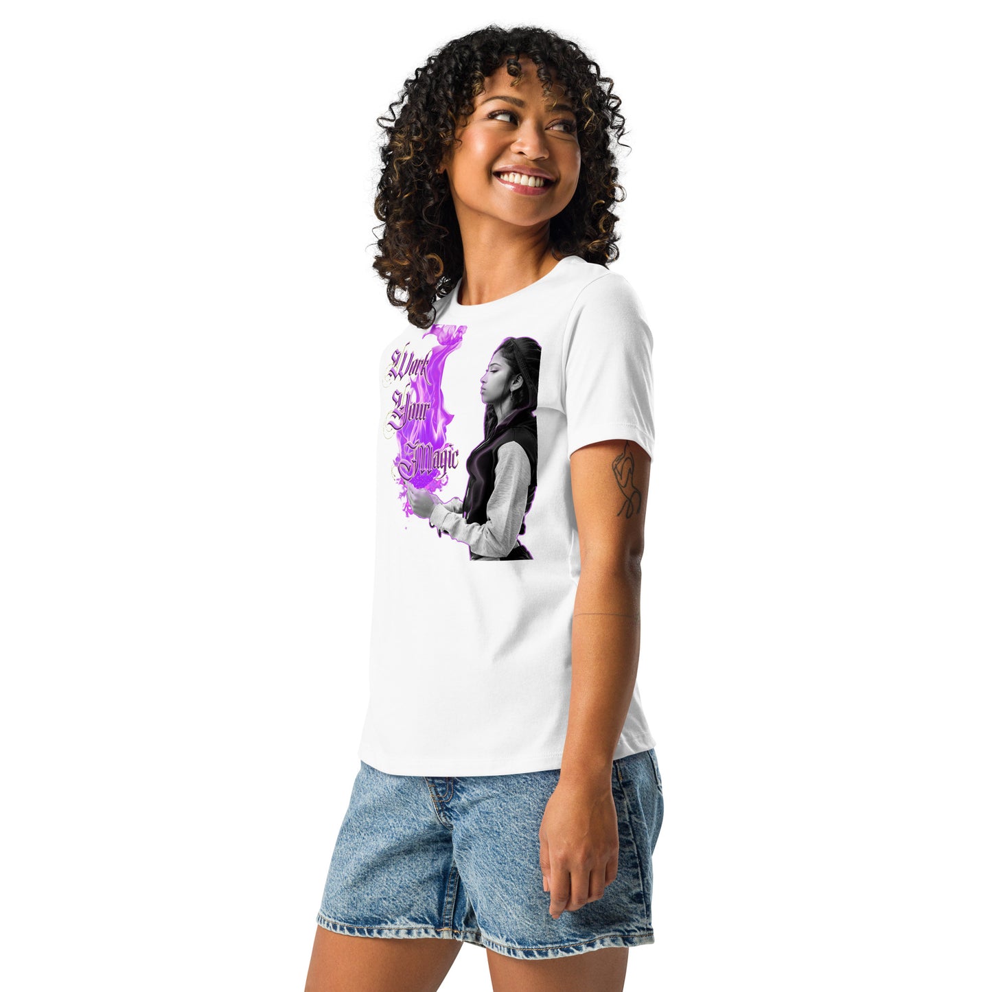 Sisters Destiny: A New Era, "Work Your Magic", Women's Relaxed T-Shirt