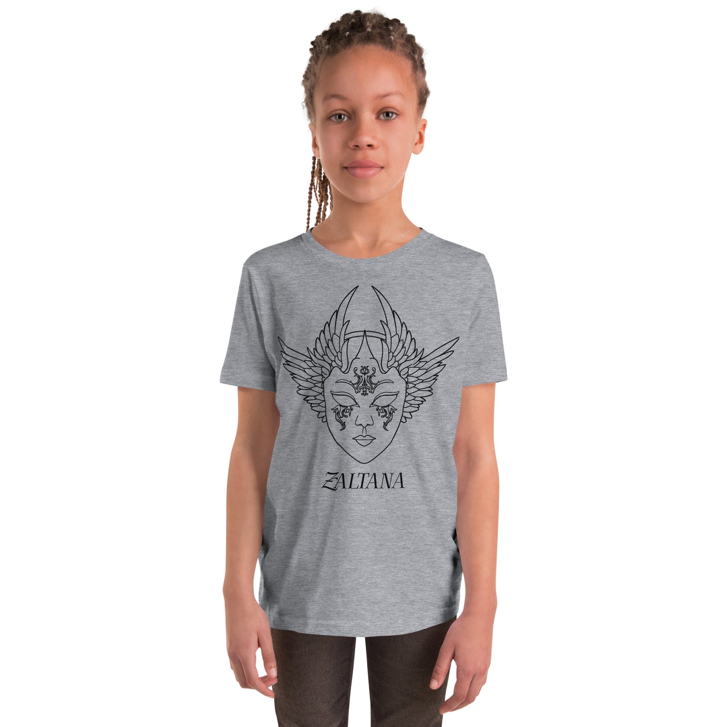 David Zaltana Angel Youth Short Sleeve T-Shirt