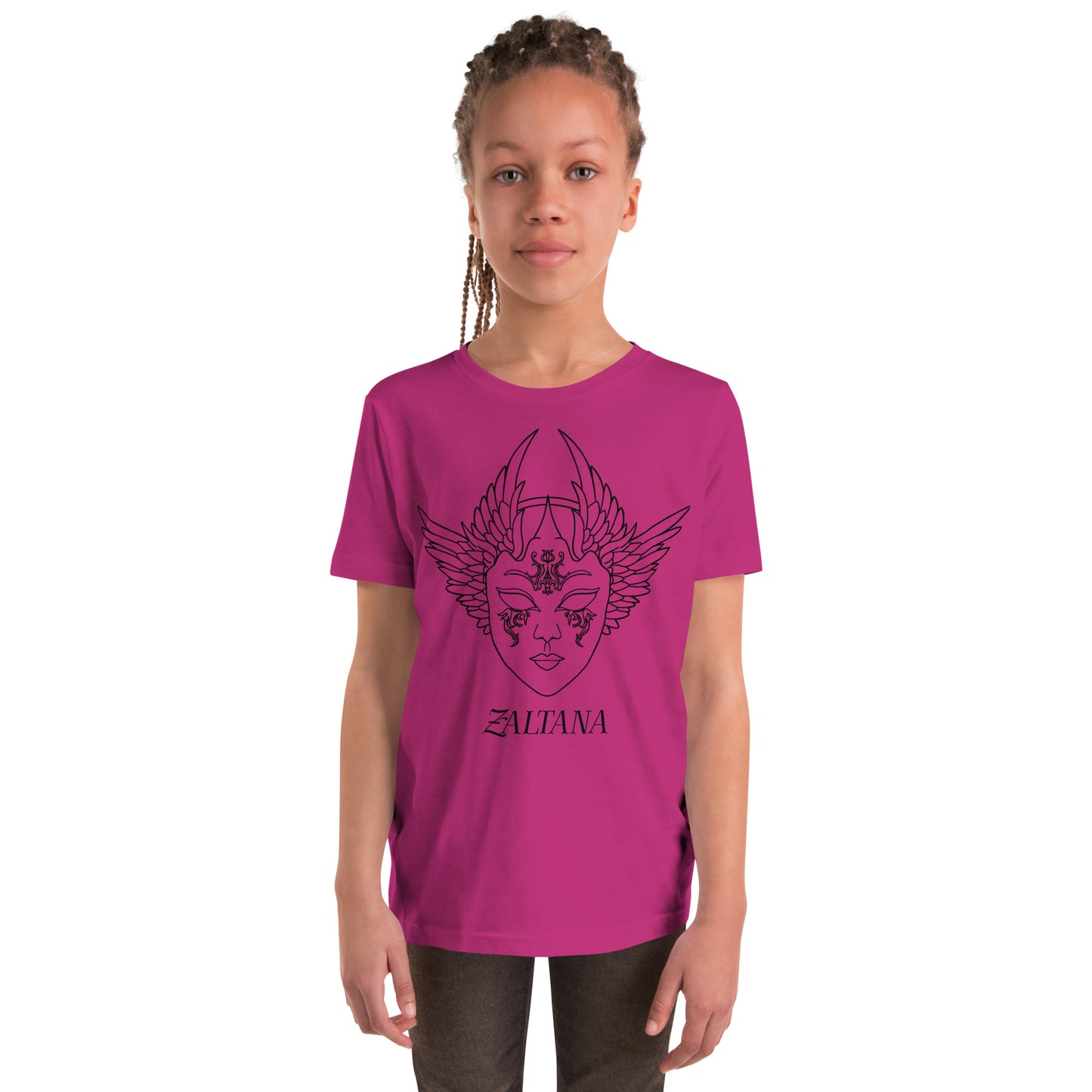 David Zaltana Angel Youth Short Sleeve T-Shirt