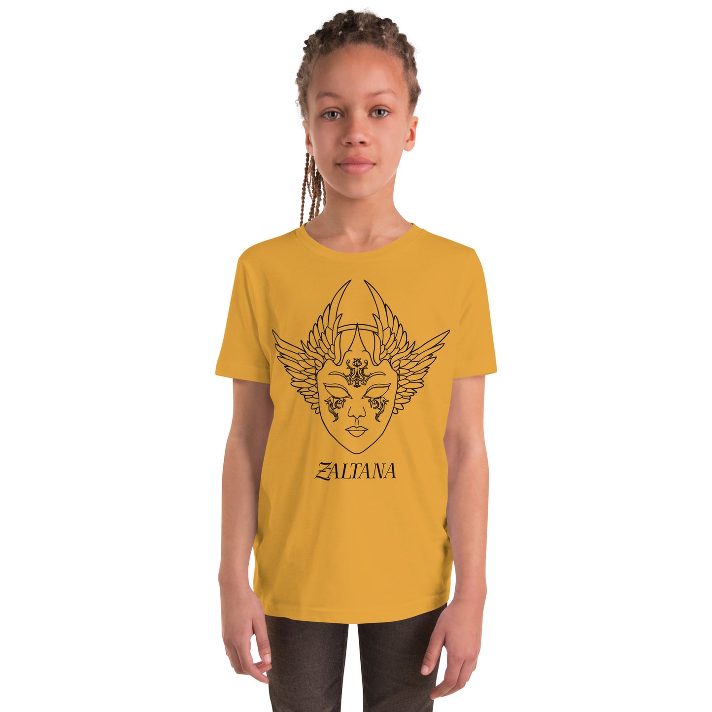 David Zaltana Angel Youth Short Sleeve T-Shirt