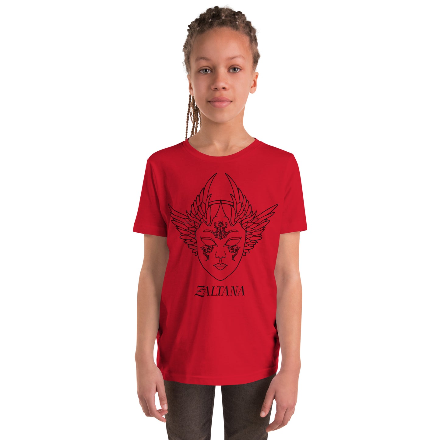 David Zaltana Angel Youth Short Sleeve T-Shirt