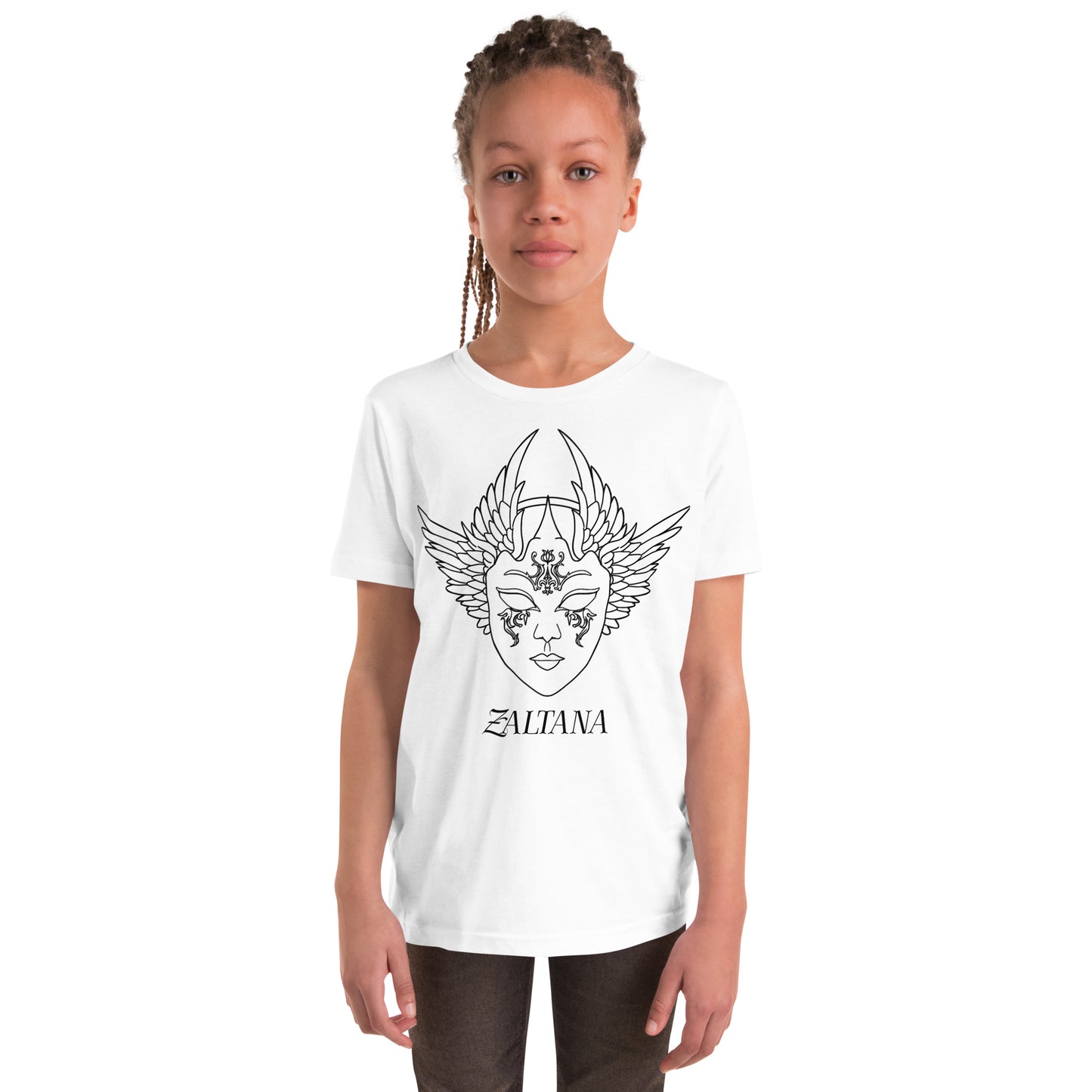 David Zaltana Angel Youth Short Sleeve T-Shirt